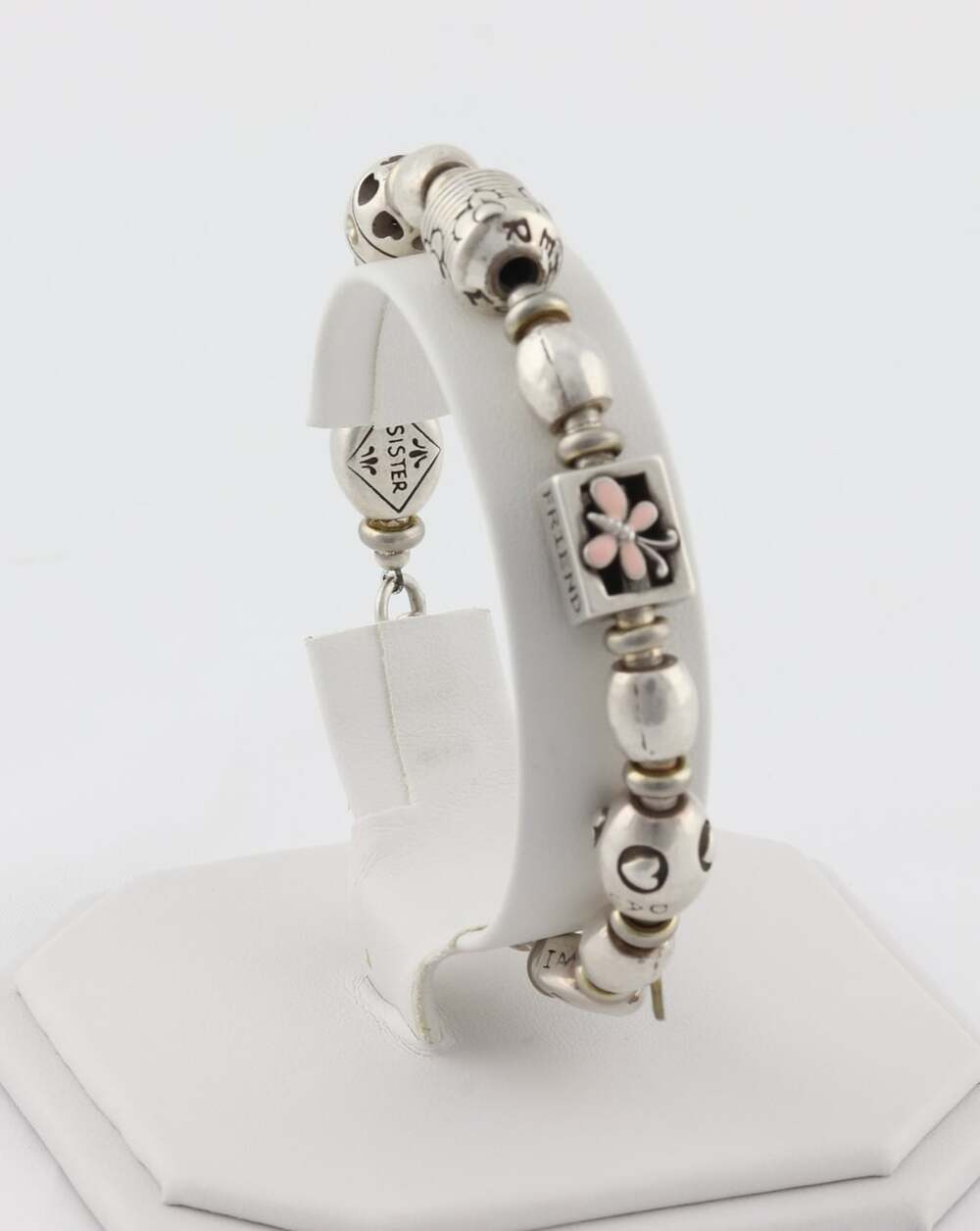 Sterling Silver Brighton Bracelet Sister Mother Friend 7" - 8" inch - Picture 2 of 7